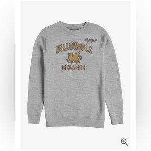 Disney Pixar Onward Willowdale College Crew Sweatshirt